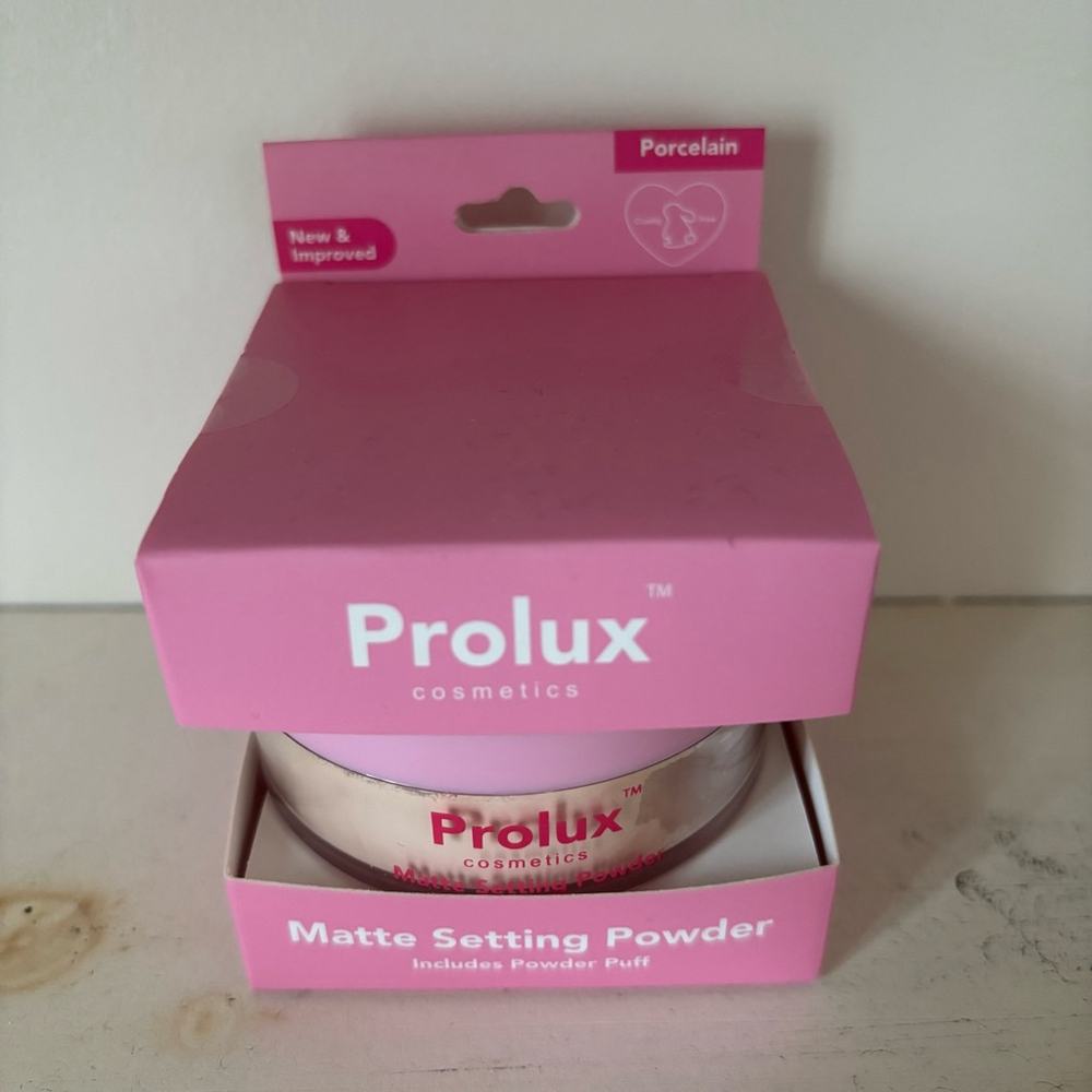 NIB Sealed Prolux Set of Liquid Foundation & Setting Powder | Fair Porcelain - Picture 2 of 11